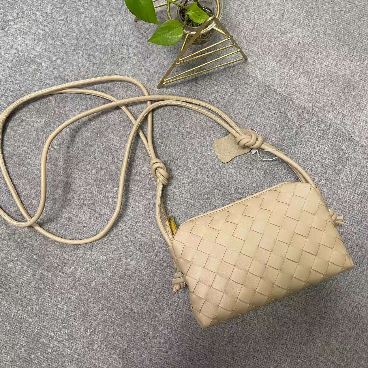 Woven Small Square Bag