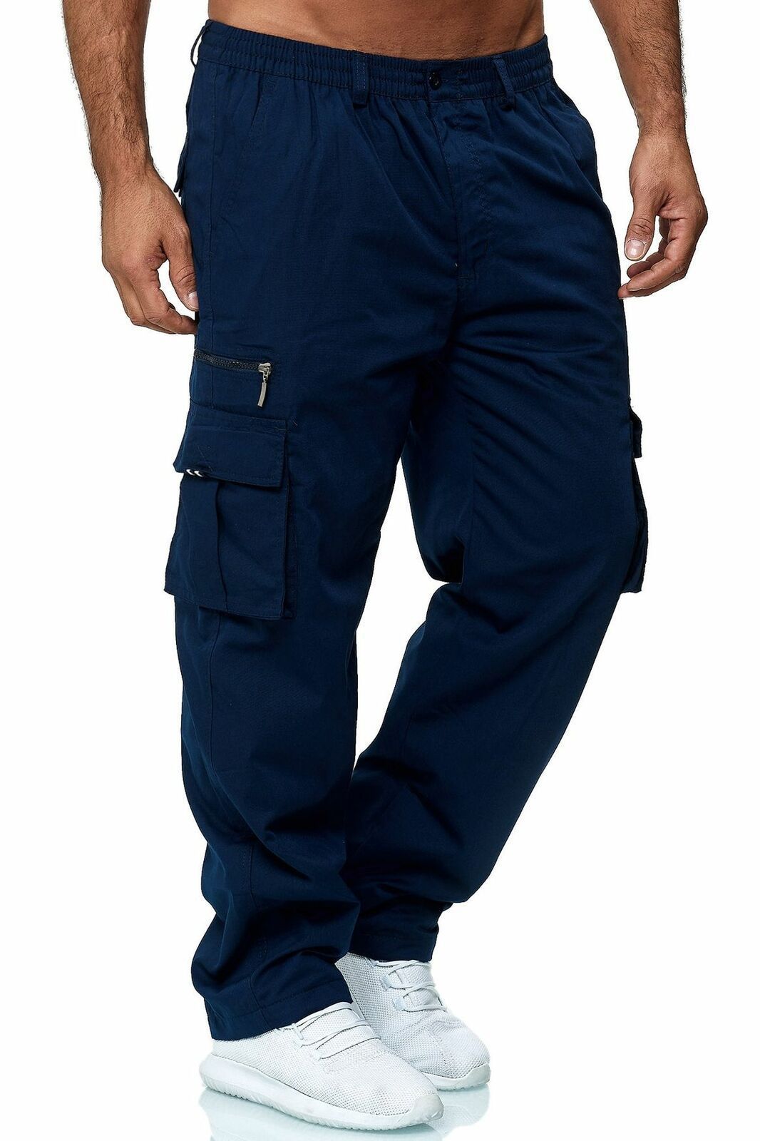 Men's Casual Loose Cargo Pants
