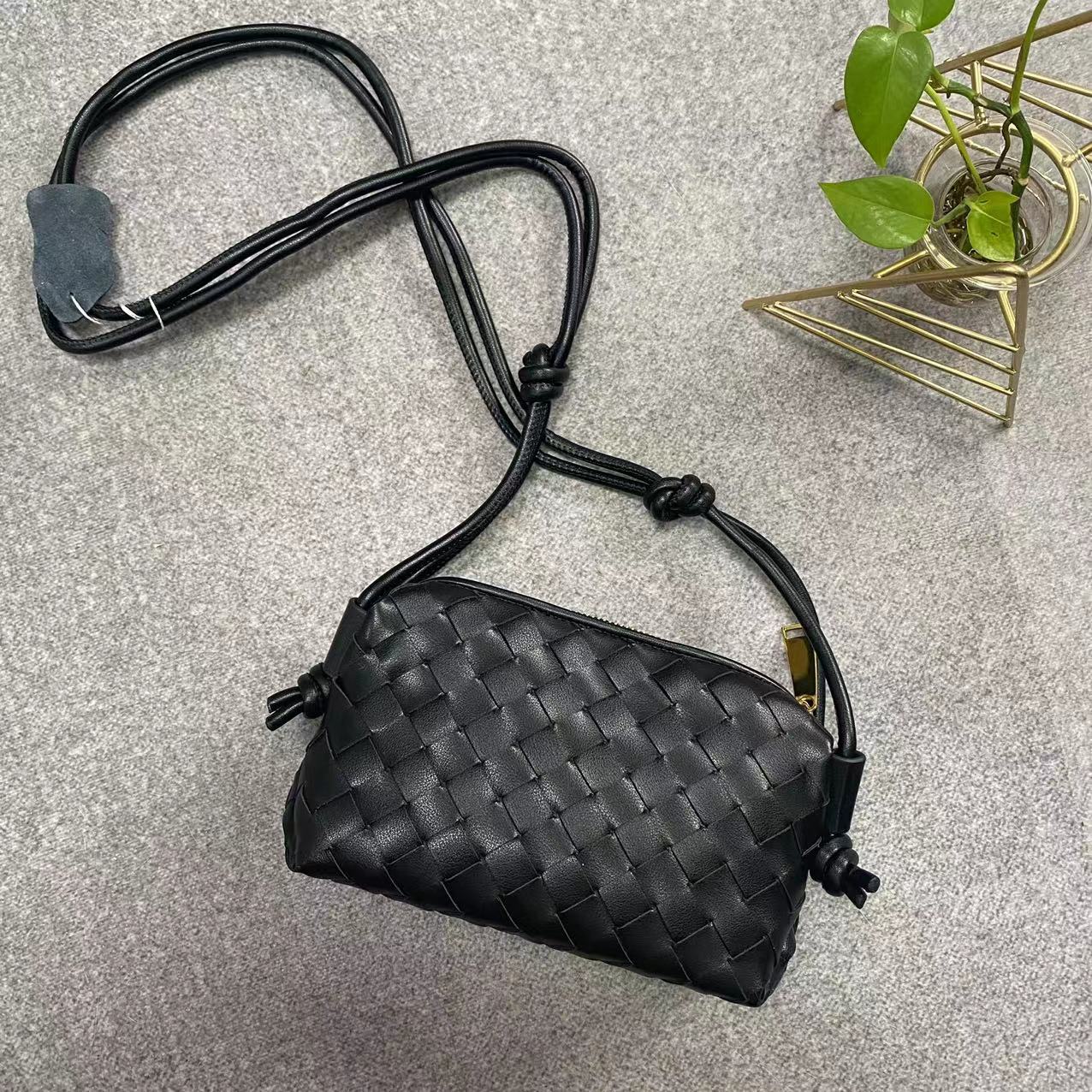 Woven Small Square Bag