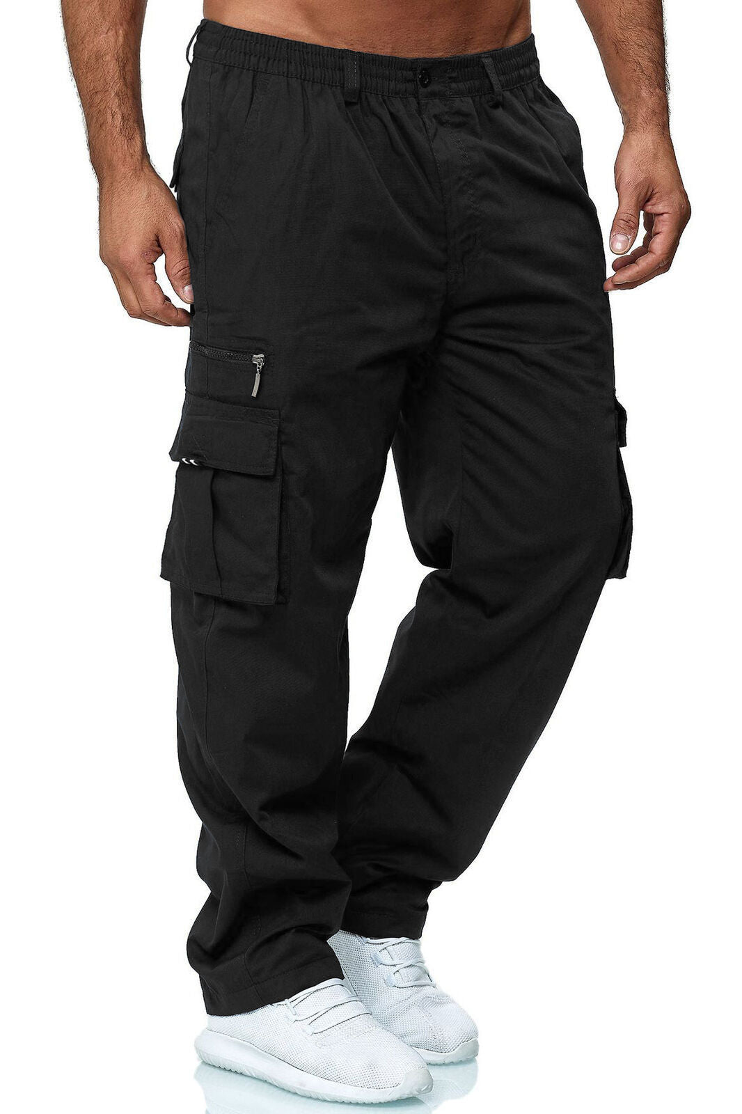 Men's Casual Loose Cargo Pants