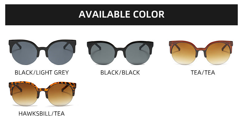 Half Frame Sunglasses