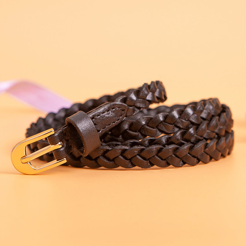 Women's Layer Leather Decorative Belt