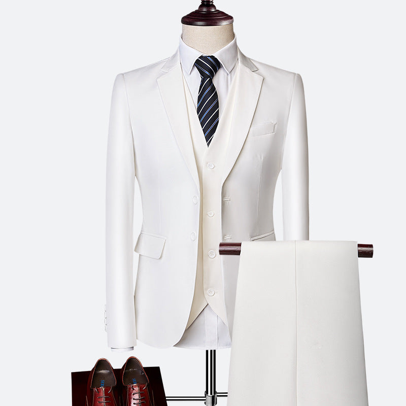 Suit three-piece suit