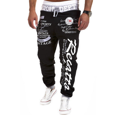 Drawstring Billboard Track Pants