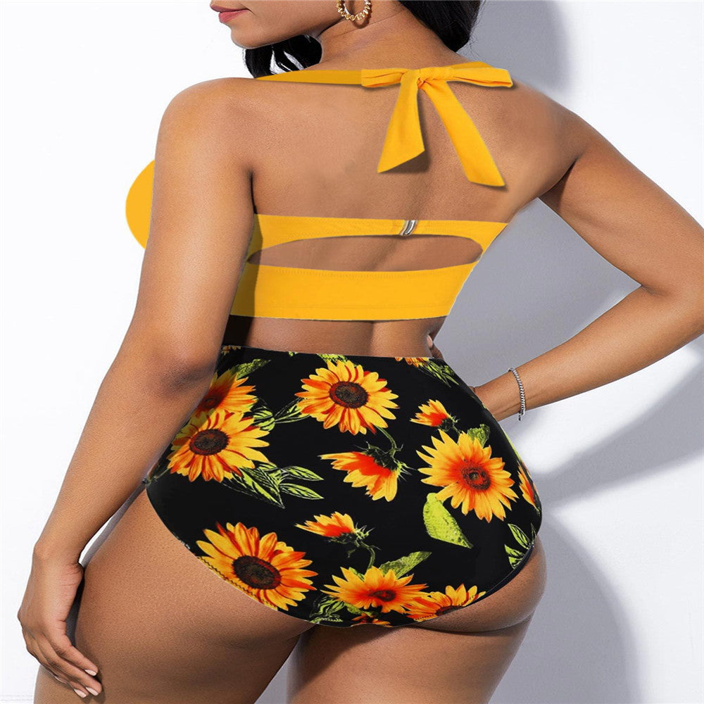 Sunflower High-waisted Bikini