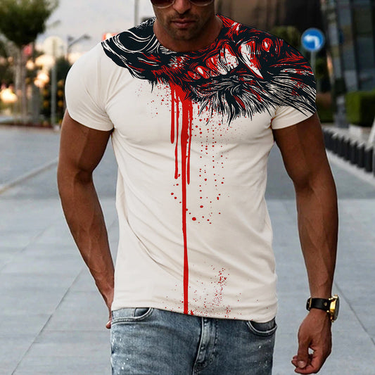 Short Sleeve Print T-shirt