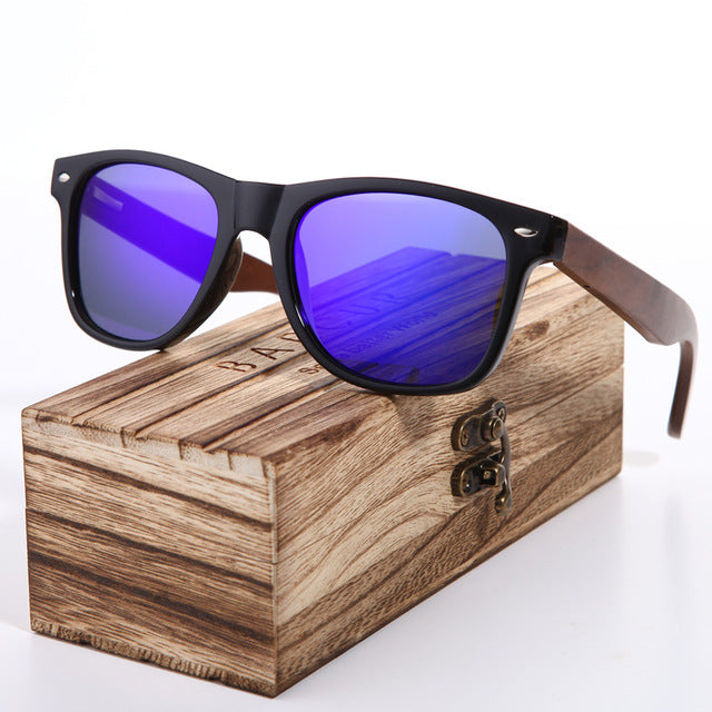 Unisex Wood Sunglasses Polarized